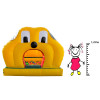 Piscina de Bolinhas Cachorrinho SEM bolinhas 2,00 X 2,00(L) X 1,70(A) - 3